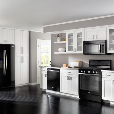 Kitchen Design Black Appliances on Kitchen Black Appliances Design  Pictures  Remodel  Decor And Ideas