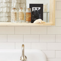 eclectic bathroom by Jenn Hannotte / Russet and Empire Interiors