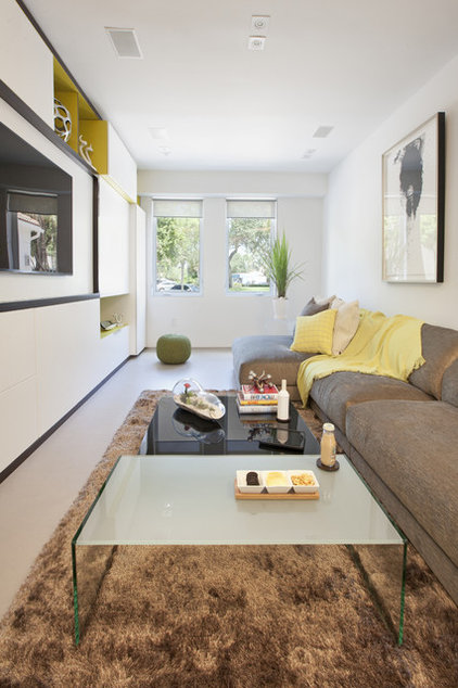 modern family room by DKOR Interiors Inc.- Interior Designers Miami, FL