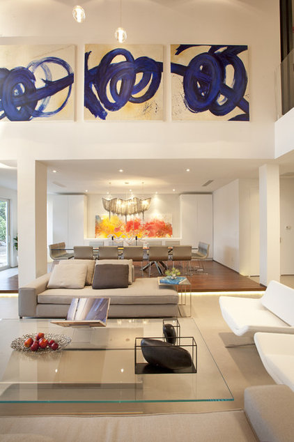 modern living room by DKOR Interiors Inc.- Interior Designers Miami, FL