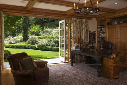 traditional home office by David Ludwig - Architect