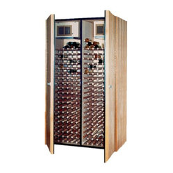 enclosed wine cabinet