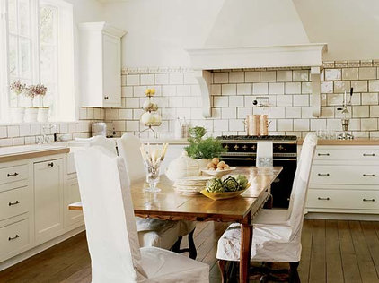 eclectic kitchen by Mary Evelyn Interiors