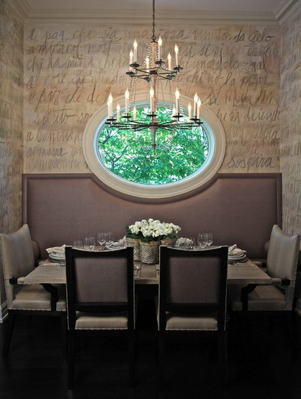 modern dining room by CMR Interiors & Design Consultations Inc.