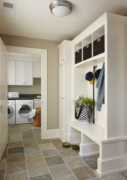 traditional laundry room by MainStreet Design Build