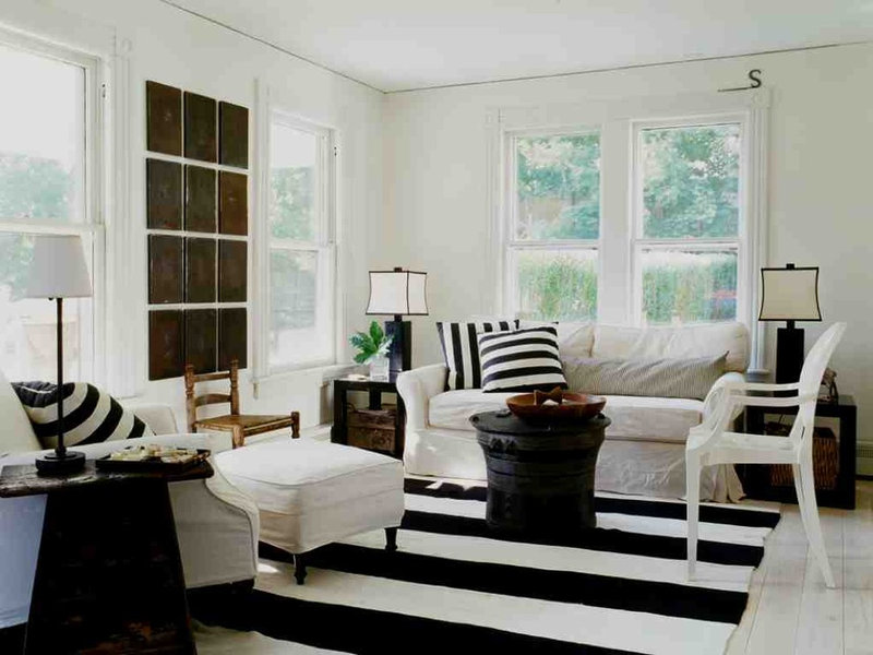 eclectic living room by SchappacherWhite Architecture D.P.C.