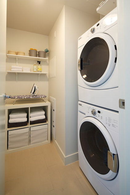 Contemporary Laundry Room by i3 design group