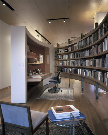 Contemporary Home Office by Gunkelmans Interior Design