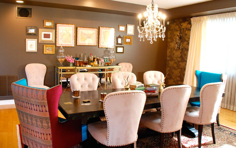 eclectic dining room by Jessica McClendon