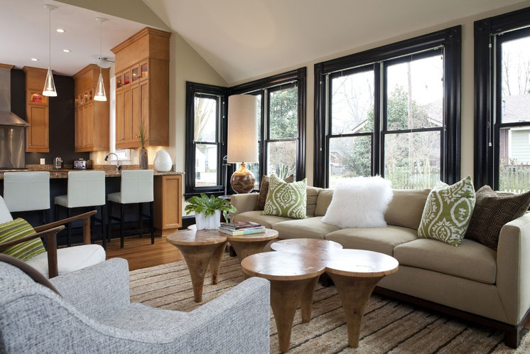 Contemporary Family Room by Catherine Boardman Interiors