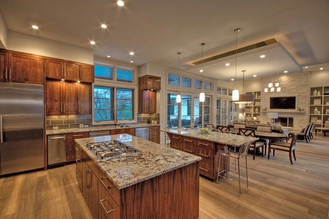 contemporary kitchen by Cornerstone Architects