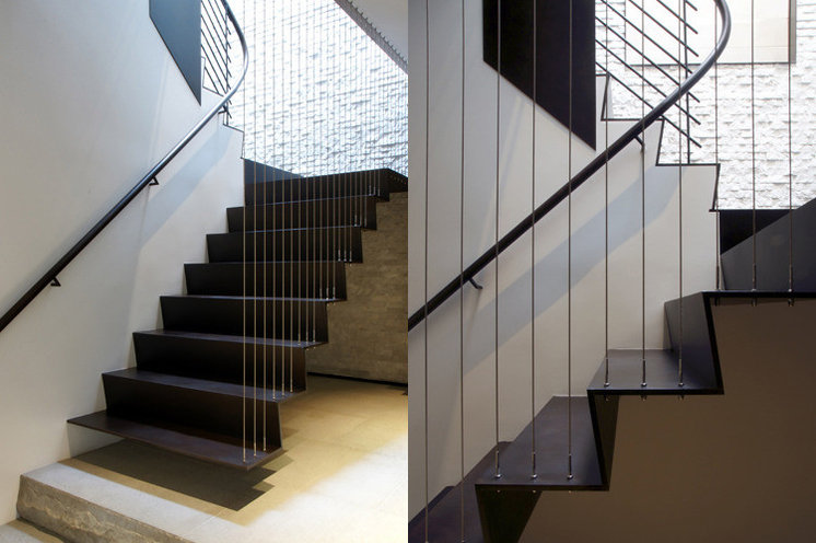 Contemporary Staircase by Workshop/apd
