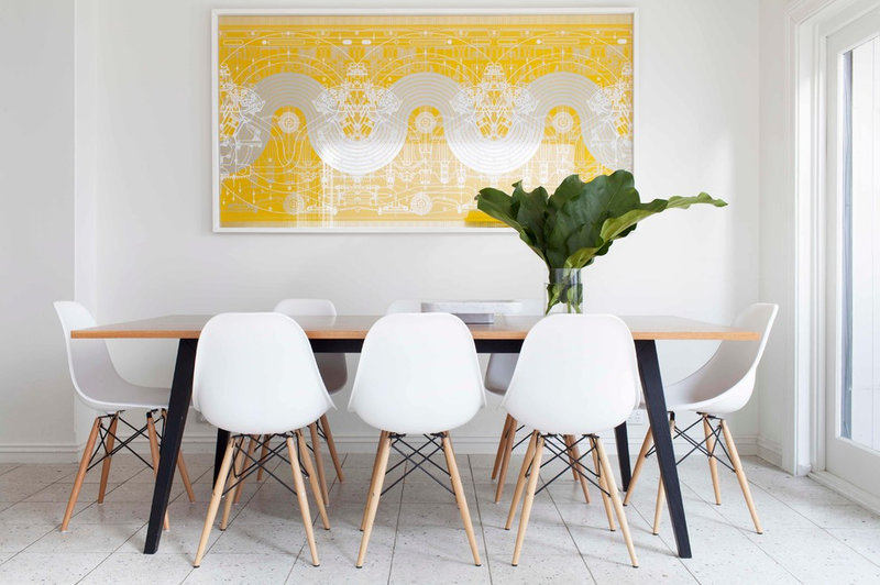 Contemporary Dining Room by Melinda Clarke Interiors & Events