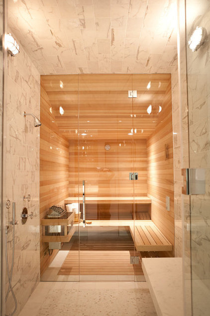 contemporary bathroom by Marsh and Clark Design