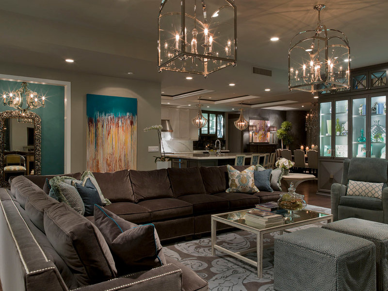 contemporary living room by Bravo Interior Design
