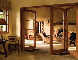 Interior Bifold Doors With Glass Panels