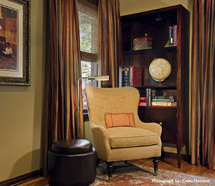 traditional home office by Laura Britt Design