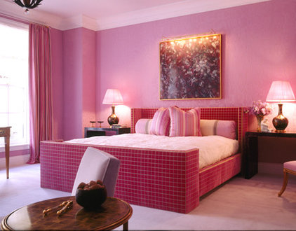 eclectic bedroom by HERMOGENO DESIGNS