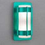 Teardrop Corner Sconce by Justice Design - Wall Sconces