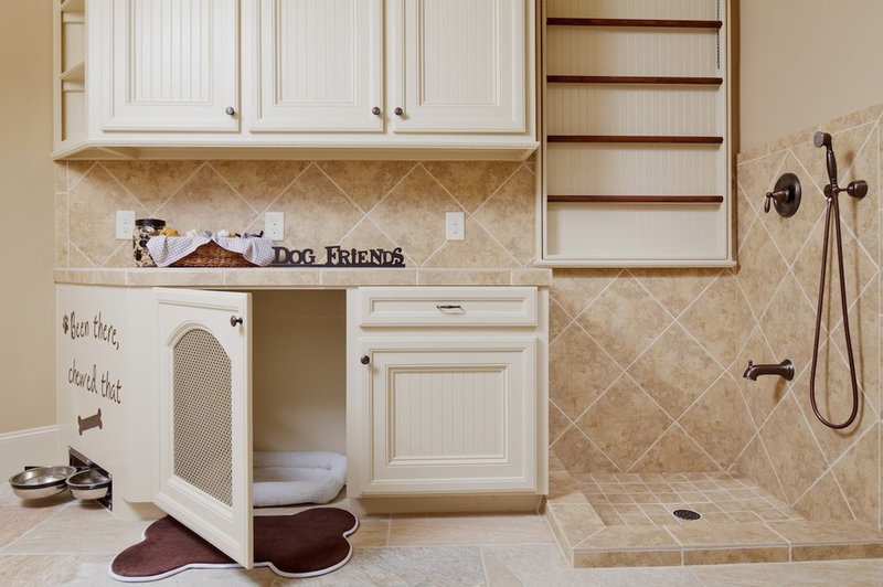 traditional laundry room by Morning Star Builders LTD