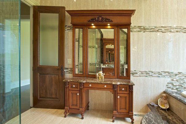 Traditional Bathroom by Manorwood Fine Cabinetry