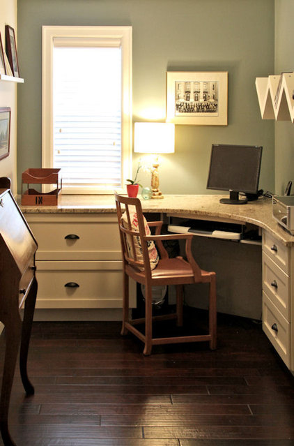 traditional home office by Capstone Dwellings, Design-Build