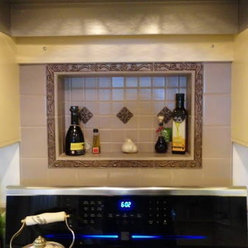 Kitchen Hood Ideas on Have You Ever Considered Adding A A Decorative Tiled Niche Above Your