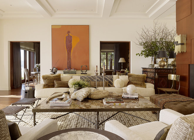 contemporary living room by Tucker & Marks
