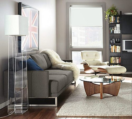 modern living room by Room & Board
