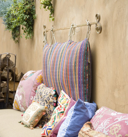 eclectic patio by Sandy Koepke