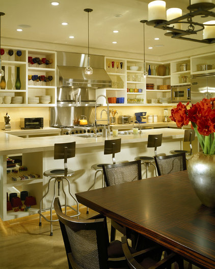 modern kitchen by Laura Kirar Design