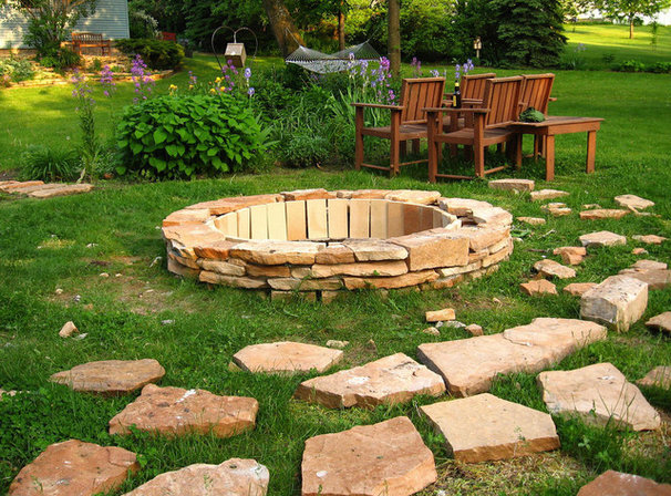 How to Make a Stacked Stone Fire Pit