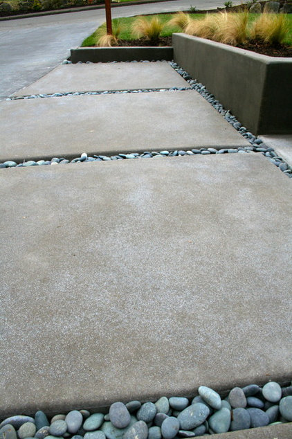 Acid-Etched Concrete