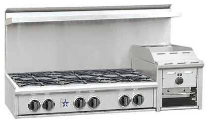 contemporary gas ranges and electric ranges by BlueStar