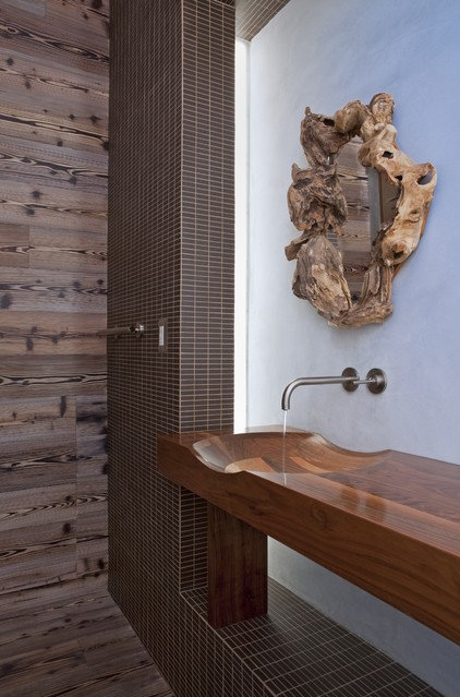 Modern Bathroom by DuChateau Floors