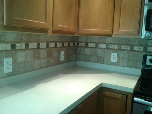 What color granite countertop to match kitchen and backsplash