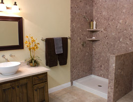 Waterproof Bathroom Wall Panels on Shower Wall Kits   Shower Wall Paneling    Wall Paneling   Waterproof