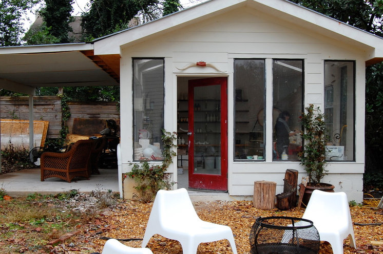 Eclectic Garage And Shed by Corynne Pless