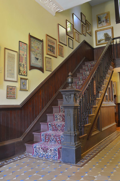 traditional staircase by Sarah Greenman