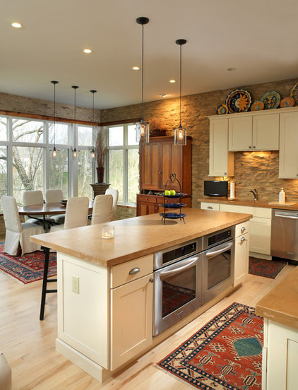 eclectic kitchen by Andrew Melaragno, AIBD