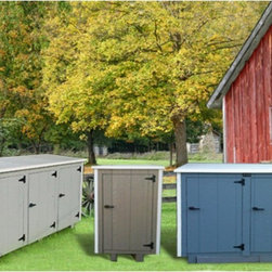 Inc - Bearicuda Aspen Trash Enclosure - ENC120-WHITE - Shop for Sheds 