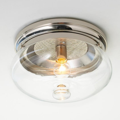 Clear Glass Ceiling Light Fixture