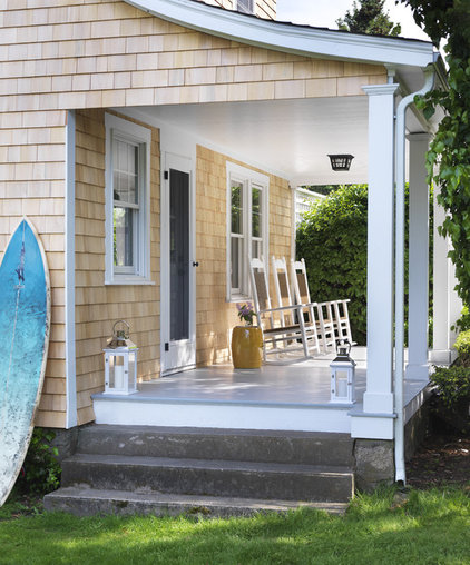 beach style porch by Kate Jackson Design