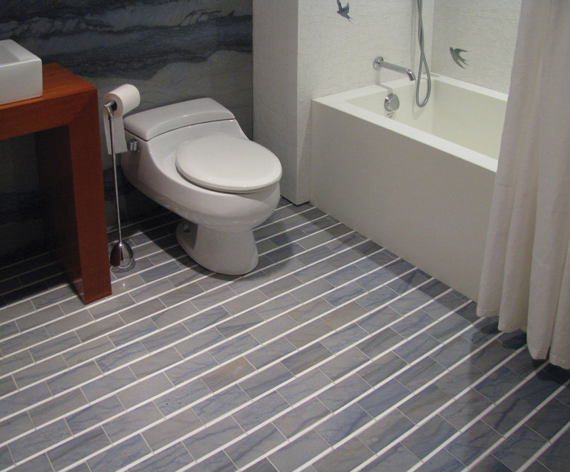 contemporary bathroom by New Ravenna Mosaics