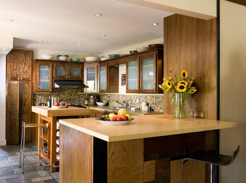 eclectic kitchen by Angela Dechard Design
