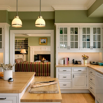 Kitchens With Green Walls