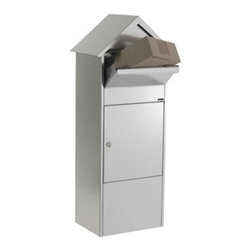 Qualarc, Inc. - Allux 810 Mailbox, Grey - Allux 810 Mail/Parcel Box 