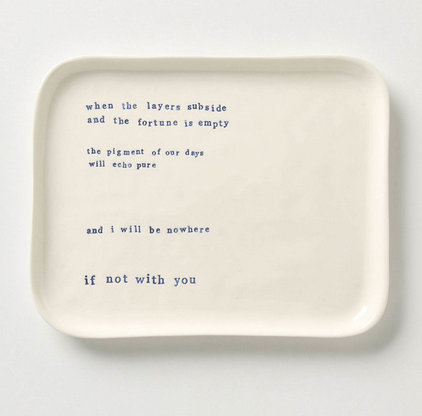 contemporary serveware by Anthropologie