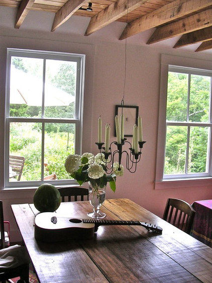 modern dining room Virginia Countryside Cottage