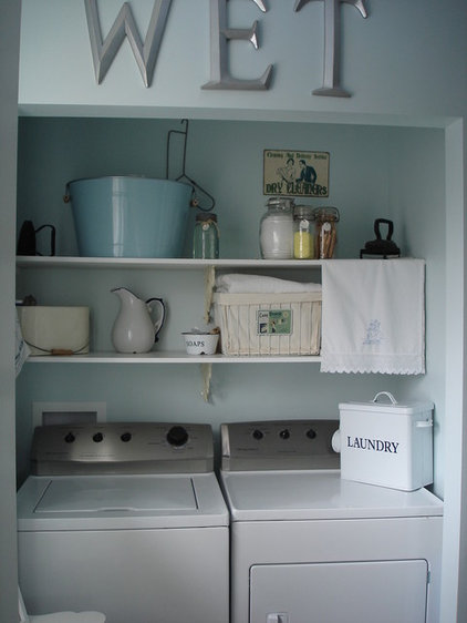 Eclectic Laundry Room by Restyled Home